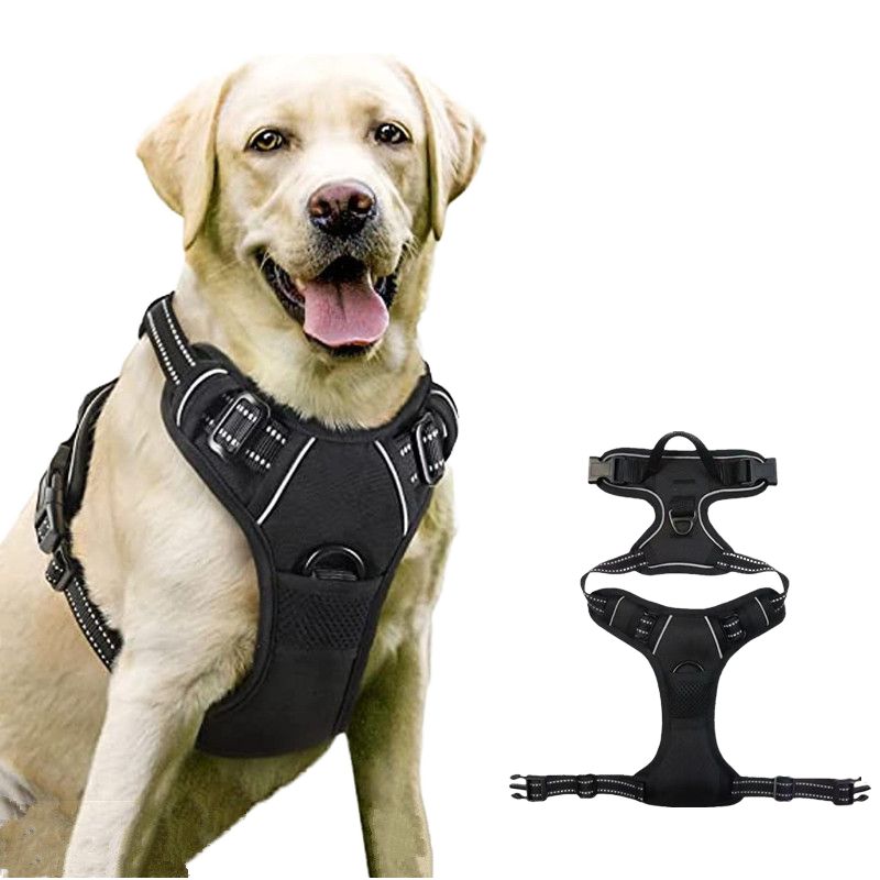 Arnés Pechera Regulable Acolchado Reflectivo para perros